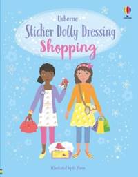 Kniha Sticker Dolly Dressing Shopping