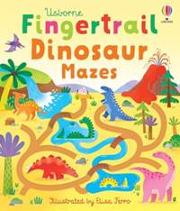 Kniha Fingertrail Dinosaur Mazes