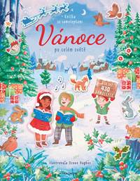 Kniha Knížka se samolepkami - Vánoce po celém světě