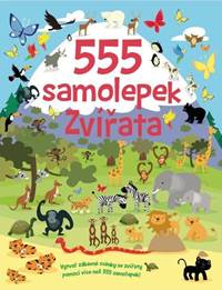 Kniha 555 samolepek Zvířata