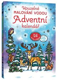 Kniha Kouzelné malování vodou Adventní kalendář
