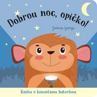 Kniha Dobrou noc, opičko! Kniha s kouzelnou baterkou