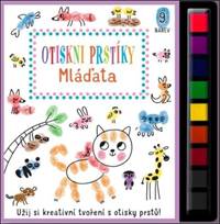Kniha Otiskni prstíky Mláďata