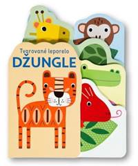 Kniha Tvarované leporelo Džungle
