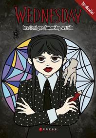 Kniha Kreslení pro fanoušky seriálu Wednesday