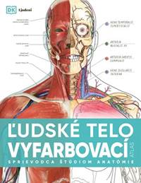 Kniha Ľudské telo - vyfarbovací atlas