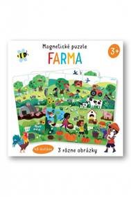 Kniha Farma - Magnetické puzzle