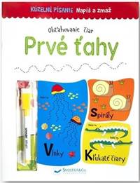 Kniha Kúzelné písanie - Prvé ťahy