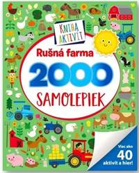 Kniha Rušná farma - 2000 samolepiek