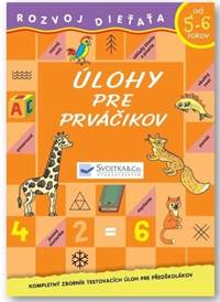 Kniha Úlohy pre prváčikov od 5-6 rokov