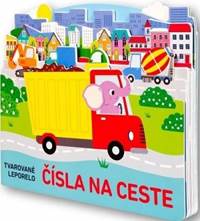 Kniha Čísla na ceste - Tvarované leporelo