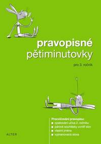 Kniha Pravopisné pětiminutovky pro 3. ročník
