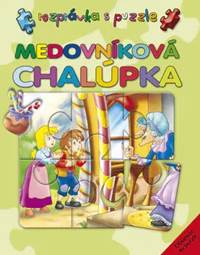 Kniha Medovníková chalúpka - Rozprávka s puzzle