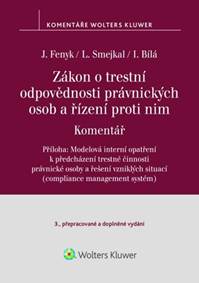 Kniha Zákon o trestní odpovědnosti právnických osob a řízení proti nim