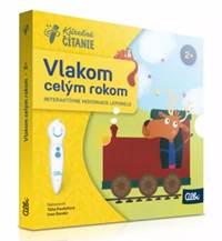 Vlakom celým rokom - hovoriace interaktívne leporelo (Kúzelné čítanie) - neobsahuje ceruzku Albi