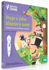 Hugo a jeho bláznivý svet - hovoriaca interaktívna kniha (Kúzelné čítanie) - neobsahuje ceruzku Albi