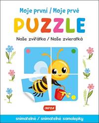Kniha Moje prvé puzzle - Naše zvieratká