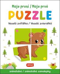 Kniha Moje prvé puzzle - Veselé zvieratká