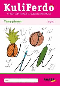 Kniha Kuliferdo – tvary písmen, dysgrafia PZ