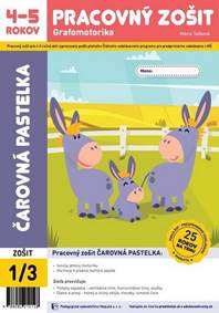 Čarovná pastelka - pracovný zošit 1/3 pre 4-5 ročných kúpite na Knihyprekazdeho.sk