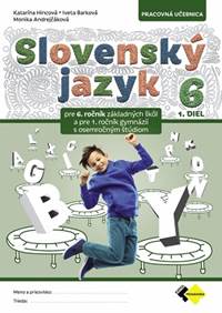 Kniha Slovenský jazyk pre 6. ročník – 1.diel
