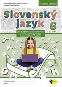 Kniha Slovenský jazyk pre 6. ročník – 2.diel
