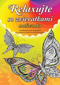 Kniha Relaxujte so zvieratkami - maľovanka