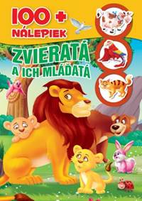 Kniha Zvieratá a ich mláďatá +100 nálepiek