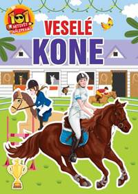 Kniha Veselé kone - 101 aktivít s nálepkami