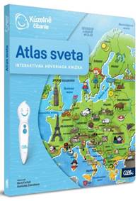 Atlas sveta - hovoriaca interaktívna kniha (Kúzelné čítanie) - neobsahuje ceruzku Albi kúpite na Knihyprekazdeho.sk
