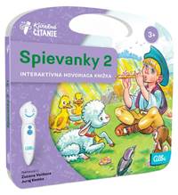 Spievanky 2 - interaktívna hovoriaca kniha (Kúzelné čítanie) - neobsahuje ceruzku Albi