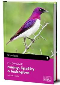 Kniha Chováme majny, špačky a leskoptve