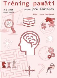 Kniha Tréning pamäti (nielen) pre seniorov 4/2025