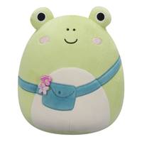 Squishmallows Zelená žába s kabelkou Wendy