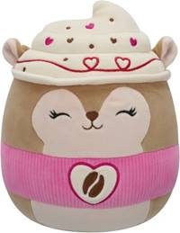 Squishmallows Latte veverka Reza