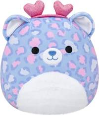 Squishmallows Fialový leopard Noam