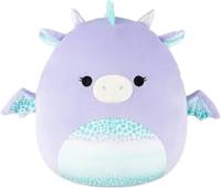 Squishmallows Fialový dráček Drow