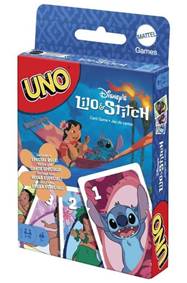 Kniha Mattel Uno karty Lilo a stitch
