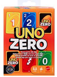 Mattel UNO ZERO kartová hra