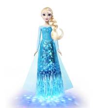Mattel Frozen Anglicky spievajúca bábika Elsa so svetlami