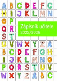 Kniha Zápisník učitele A5 2025/2026