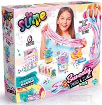 Kniha So Slime Marble Sweety Twist & Slime sada