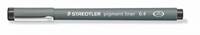 STAEDTLER Liner "Pigment Liner", černá, 0,4 mm