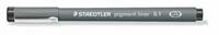 STAEDTLER Liner "Pigment Liner", černá, 0,1 mm