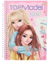 Omaľovánka Top model s nálepkami