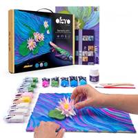 Kniha OKTO kreatívna 3D sada “Vodné lekná” 30x40cm