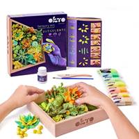 Kniha OKTO modelovacia sada sukulentov 21x21cm Energia