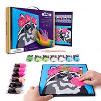 Kniha OKTO maľovanie samotvrdnúcou hmotou 30 x 30 cm Medvedík čistotný