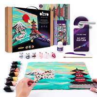 OKTO Maľovanie hmotou 3D „Japan“ 30×40cm