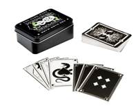 Kniha Harry Potter hrací karty Dark Art (plechový box)